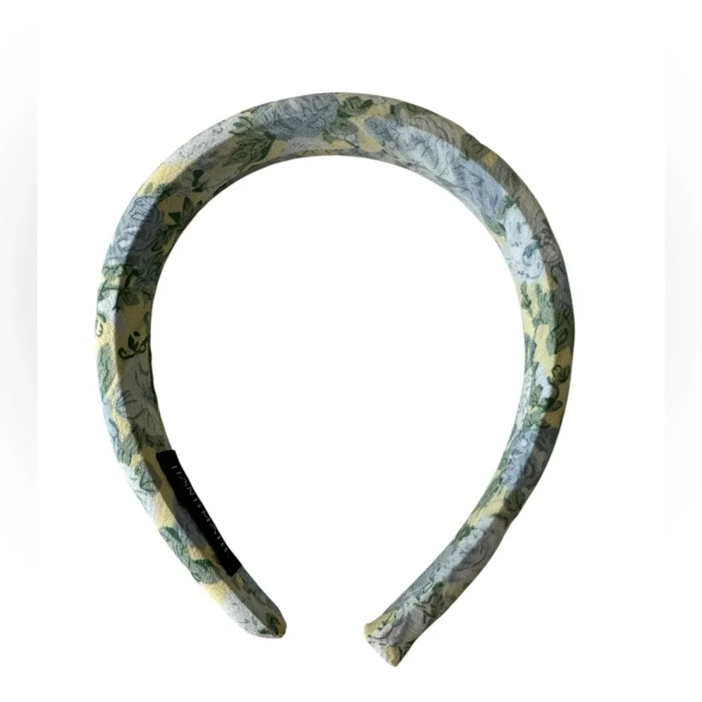 Women's Floral Headband in Yellow and Green‎ Boho Cottagecore Feminine Stylish